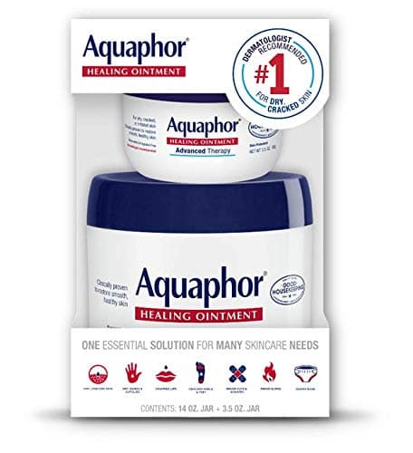 Aquaphor Advanced Therapy Healing Ointment 14 Ounce + 3.5 Ounce