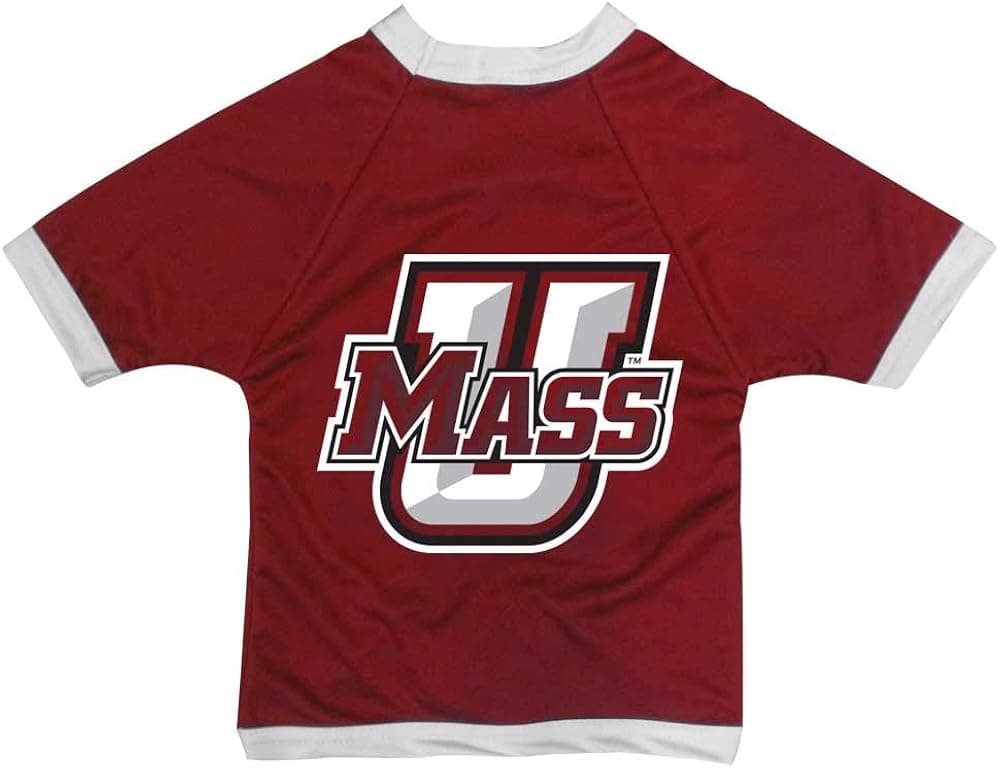 NCAA Massachusetts Minutemen Athletic Mesh Dog Jersey