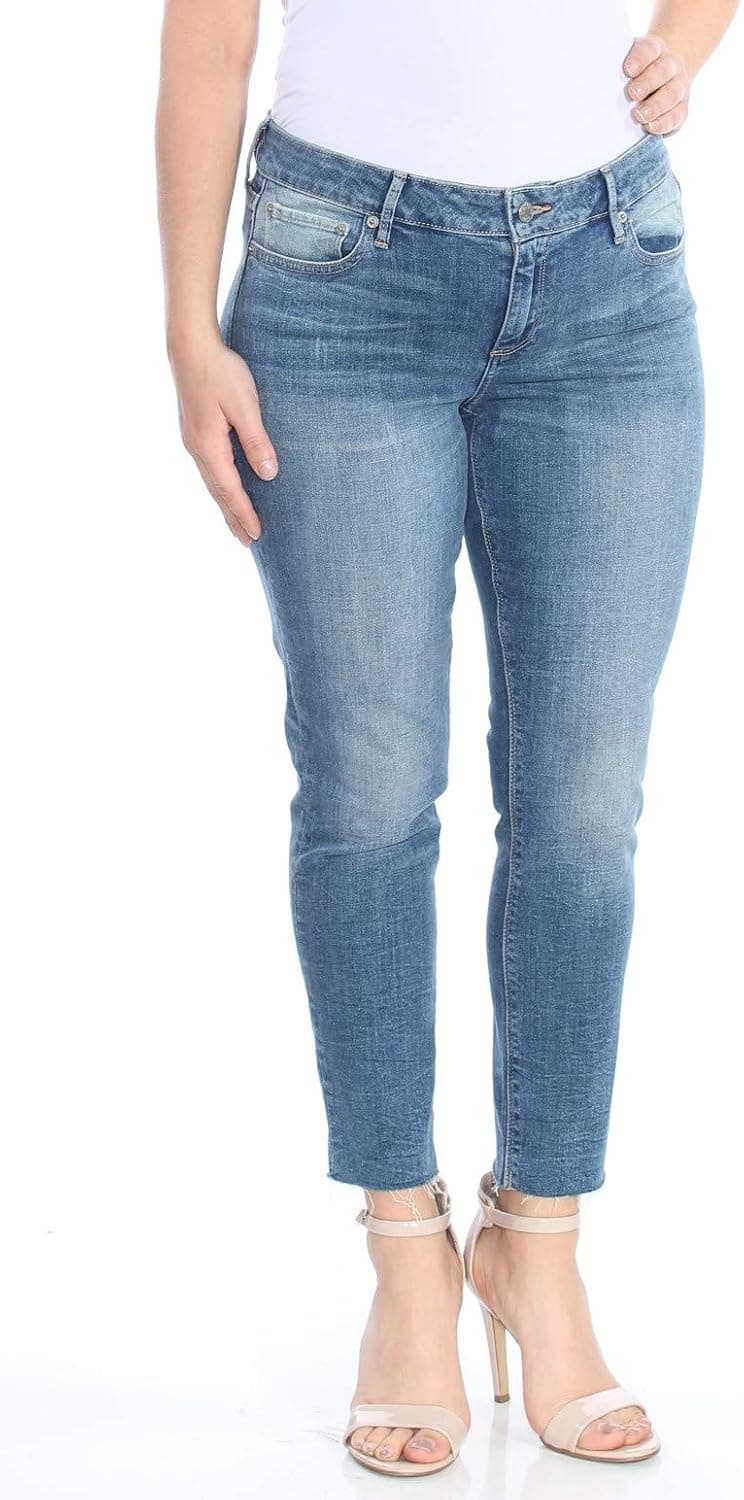 Lucky Brand Women's Mid Rise Lolita Crop Jean in Sunbeam
