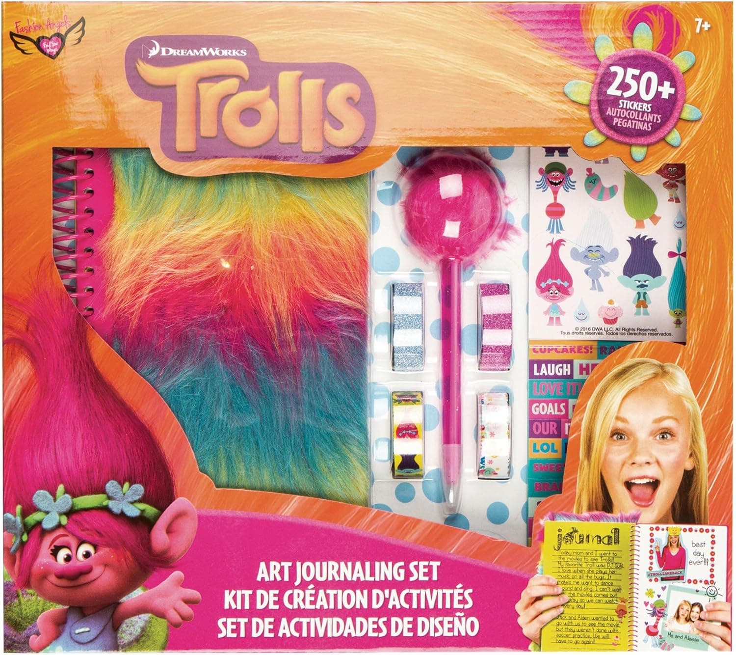 Trolls Art Journaling Set