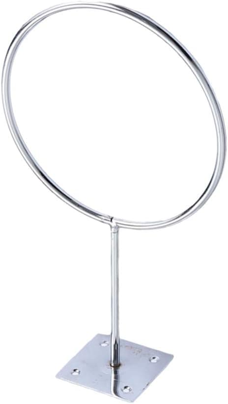 VORCOOL Stainless Steel Wall Mount Rack Display Ball Holder for Light Weight Sports Ball Small Size