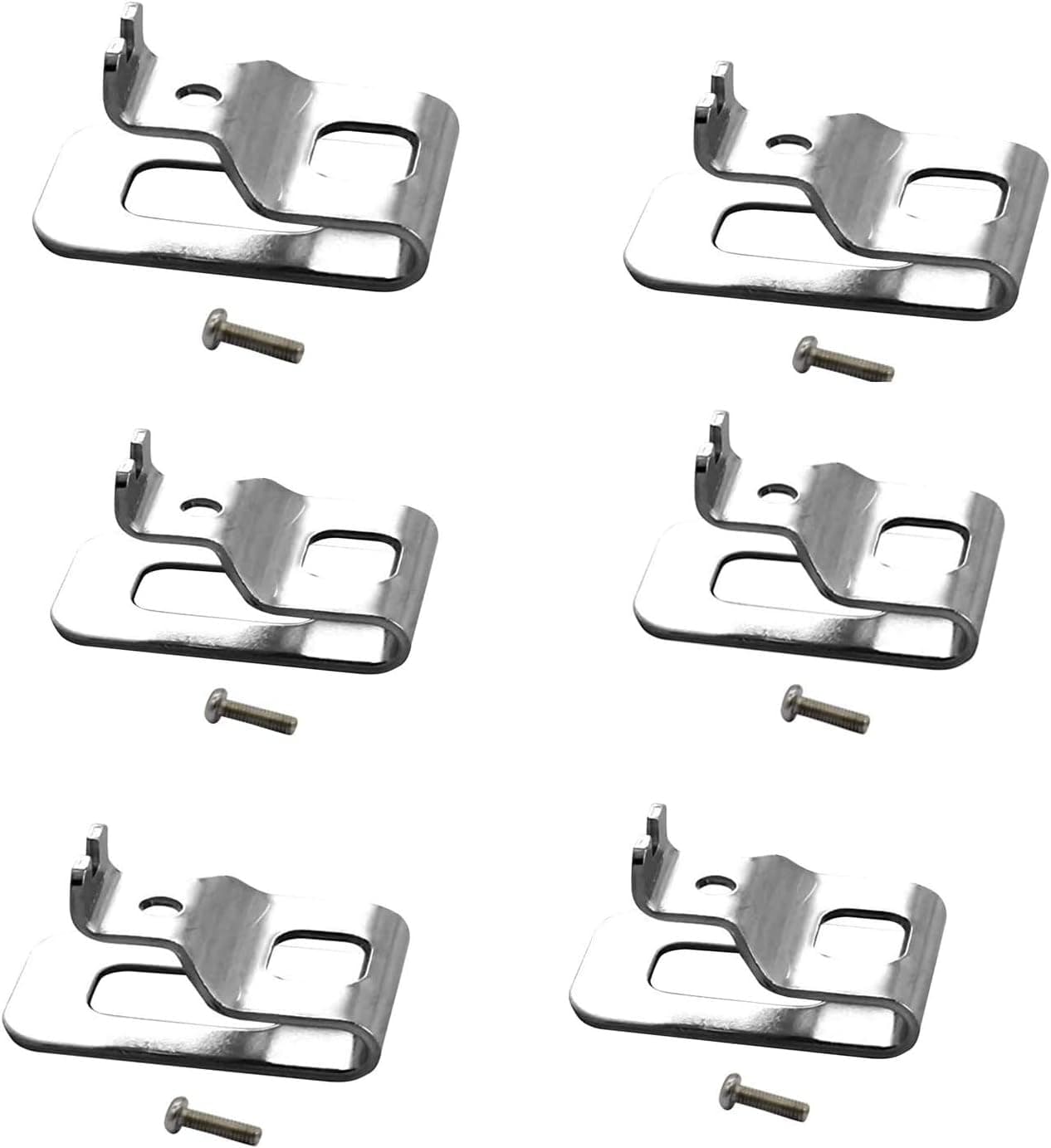 HOKPLITE 6Packs Belt Clip Hooks Replacement for Dewalt 20V Max Tools