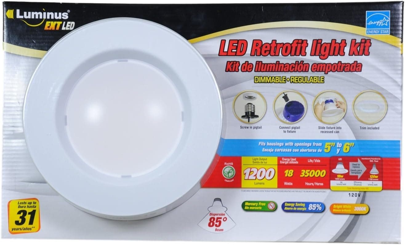 Led Retrofit Receesed Light