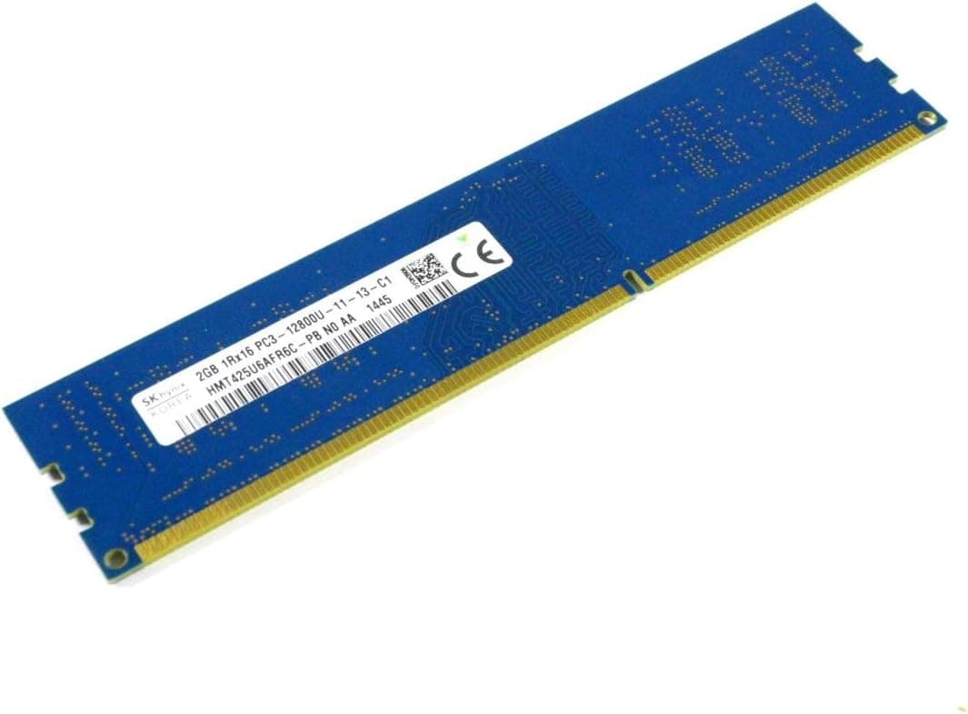 SK Hynix 2GB DDR3 1Rx16 PC3-12800U HMT425U6AFR6C-PB Desktop RAM Memory