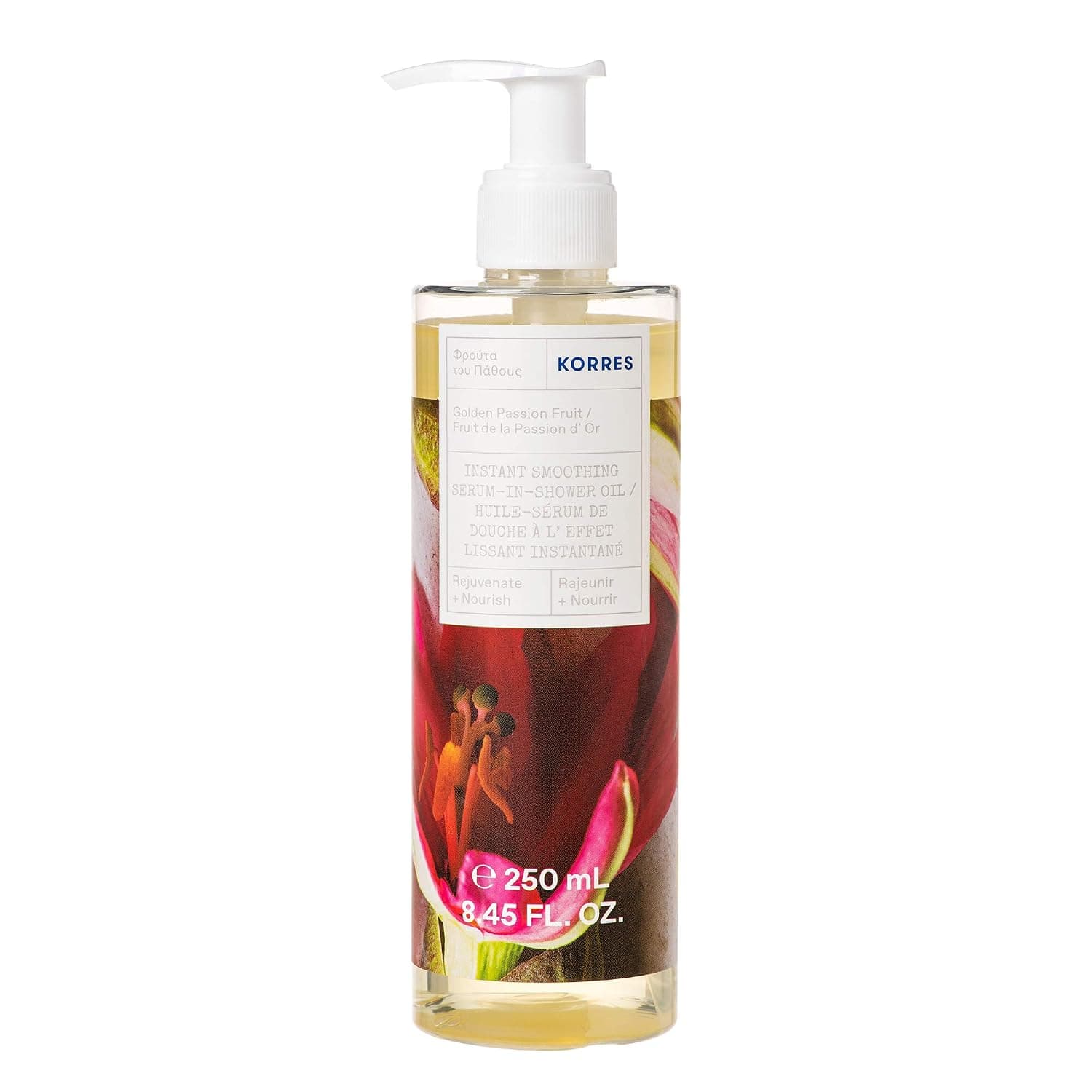 KORRES Instant Smoothing Serum-In-Shower Oil, 8.54 fl. oz.