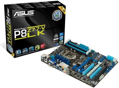 Asus P8Z77-V LK Intel Z77 DDR3 LGA 1155 Motherboards