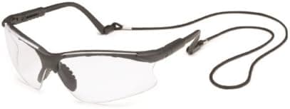 Scorpion SM Safety Glasses, Black Frame, Clear Lens, 16SM80