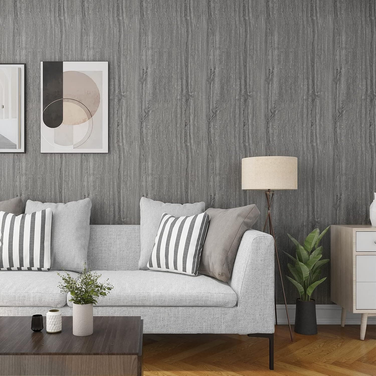 Wood Contact Paper 78.7"x 17.7" Rustic Wood Grain Peel and Stick Wallpaper for Cabinets, Countertops Waterproof Vintage Faux Wood Bathroom Wall Paper with Removable