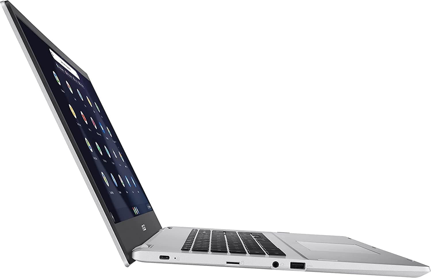 Nowco A S U S - 17.3 Chromebook - Celeron N4500 - 4GB Memory - 32GB eMMC - Transparent Silver 17-30.99 inches ‎CXB170CKA-212.BCLN6 0