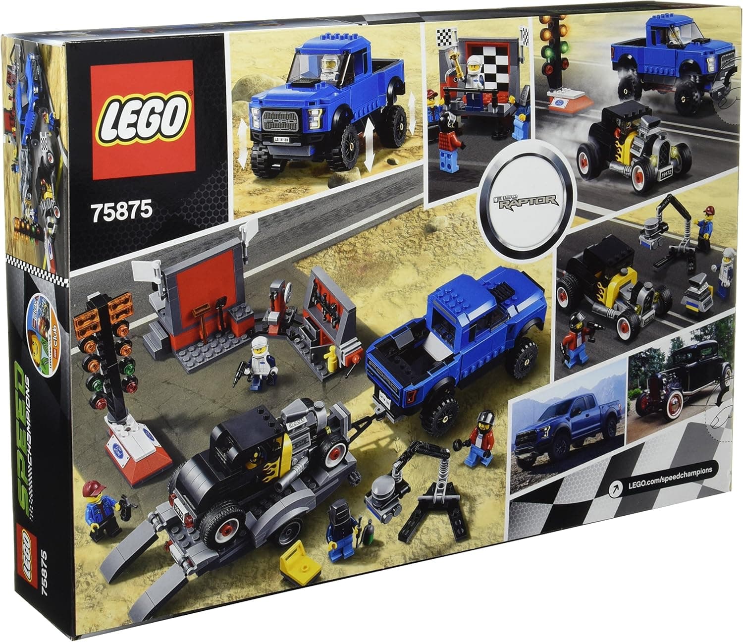 Lego Speed Champions Ford F-150 Raptor & Model A Hot Rod (75875)