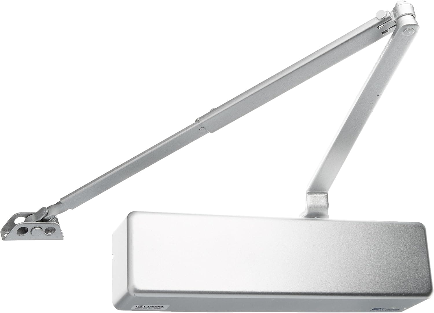 Cal Royal N900PBFDAALUM 900 Series Door Closer with Adjustable Size, Aluminum