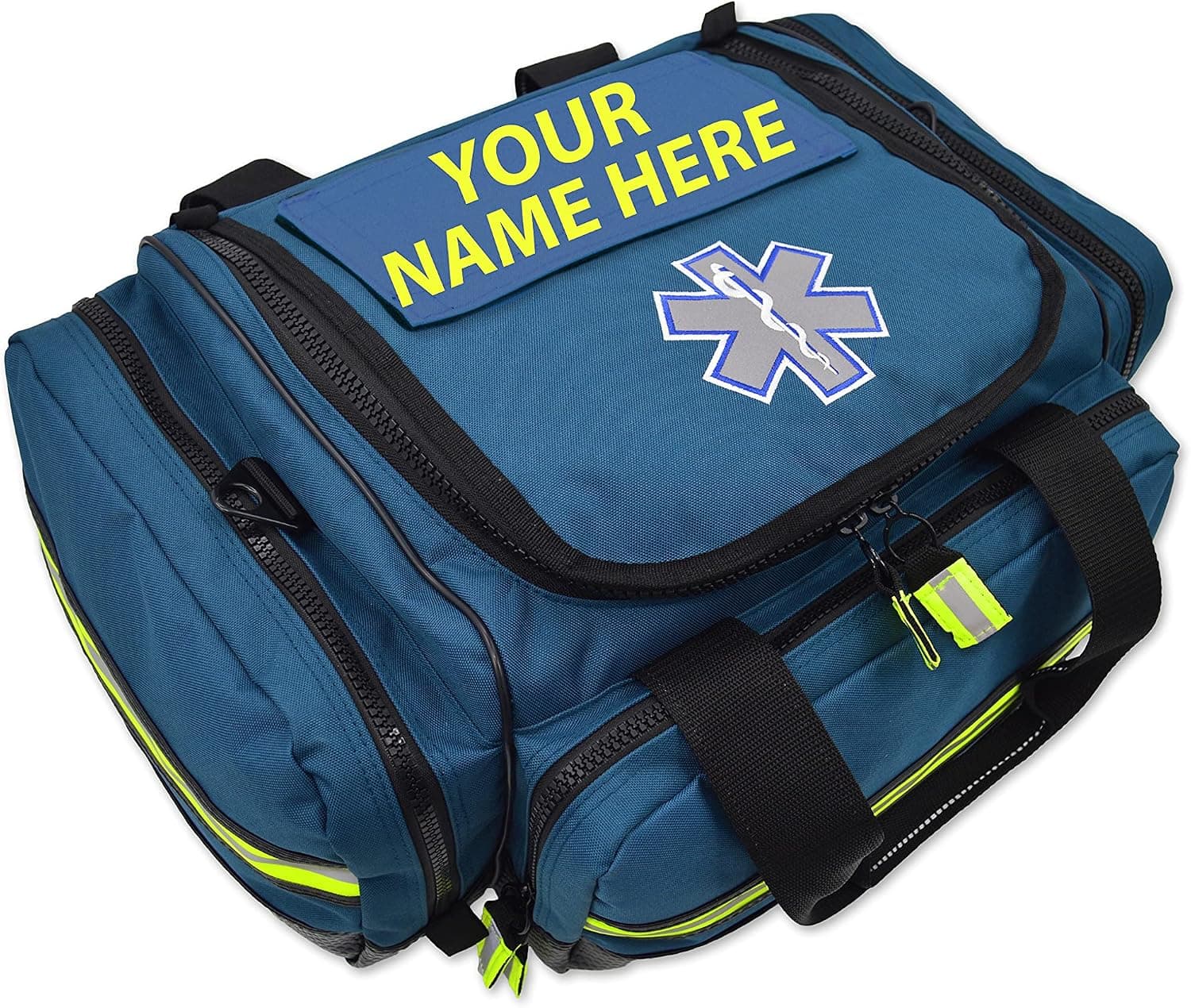Lightning X Modular Large EMT Medic First Responder EMS Trauma Jump Bag w/Embroidered Name - BLUE