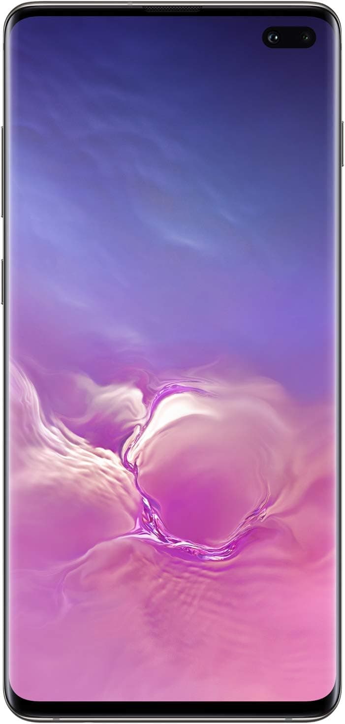 Samsung Galaxy S10+ Factory Unlocked Android Cell Phone | US Version | 128GB of Storage | Fingerprint ID and Facial Recognition | Long-Lasting Battery | U.S. Warranty | Prism Black