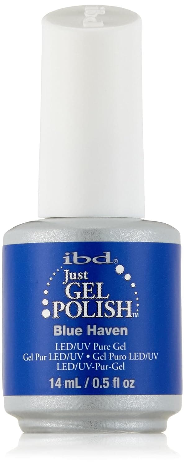IBD Just Gel Nail Polish, Blue Haven, 0.5 Fluid Ounce