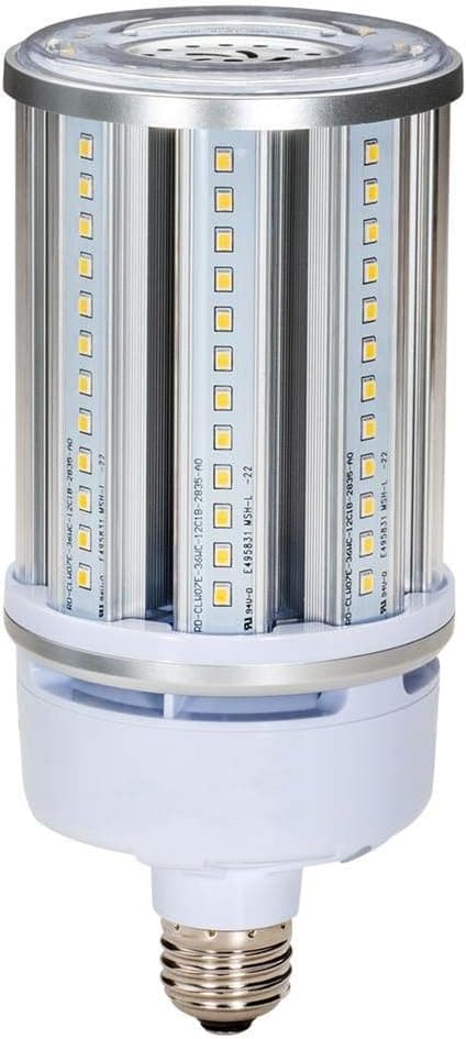 Duralec 100W LED Corn Light Bulb, Indoor and Outdoor Lights, 100 Watt Full Spectrum 360 Degree Cob Light Bulb, E39 Mogul Base Energy Efficient Corn Bulb, UL and DLC Premium Listed