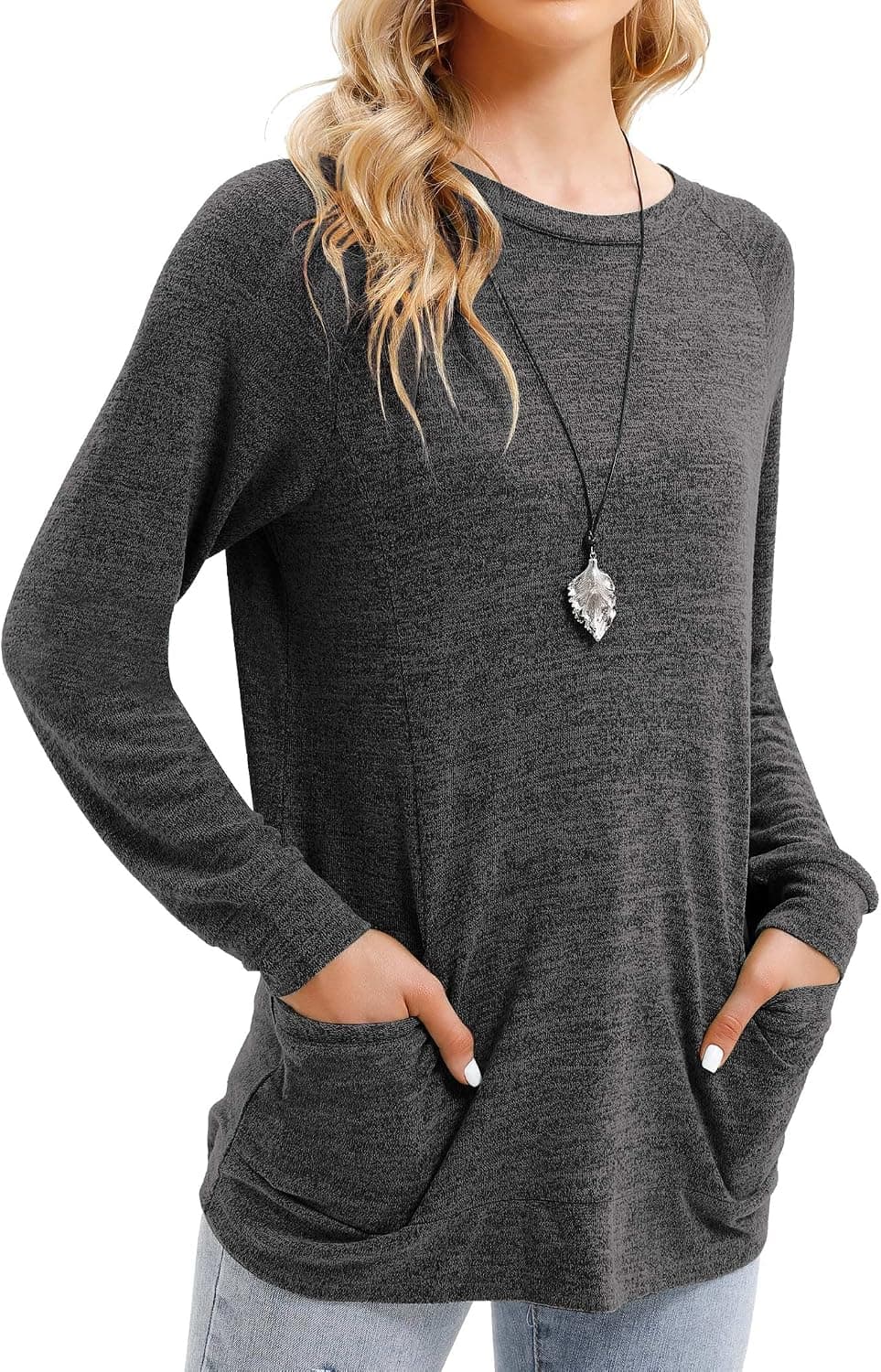 Ewedoos V Neck T Shirts Women Ultra Soft Tshirts Cooling T Shirt for Women Summer Tops T-Shirts Trendy Tops for Women
