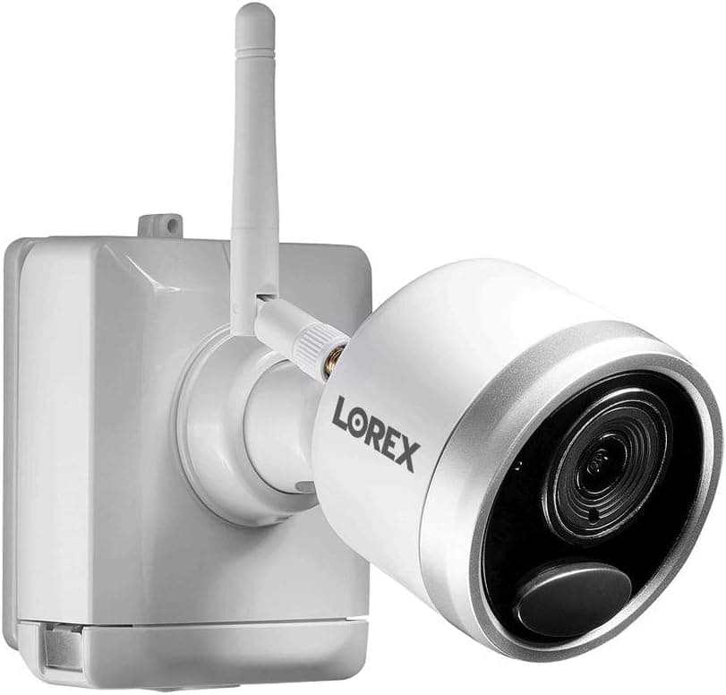 Lorex Technology Lorex LWB4850 1080p HD Wire-Free Security Camera with 2-Cell Power Pack, 65ft Night Vision, Thermo-Sense Motion Detection, White