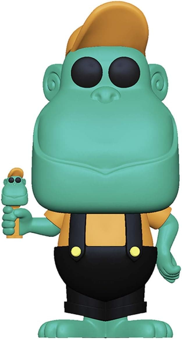 Mimic The Monkey: Fun ko Pop! Ad Icons Vinyl Figure & 1 Compatible Graphic Protector Bundle (064 - 43230)