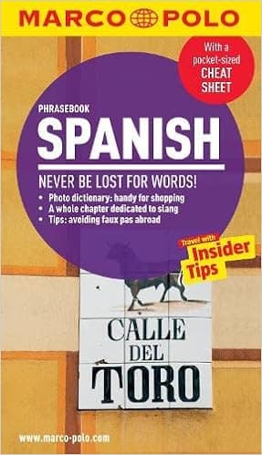 Spanish Marco Polo Phrasebook