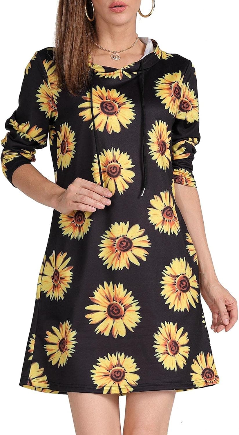 MAGICMK Women Off Shoulder Lips Print Slim Sweatshirt Casual Pullover Dress