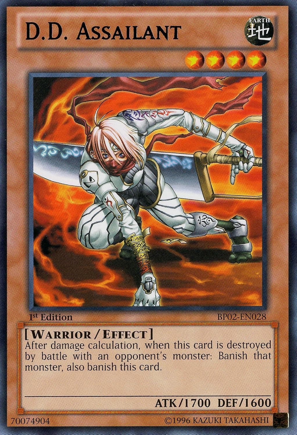 YU-GI-OH! - D.D. Assailant (BP02-EN028) - Battle Pack 2: War of The Giants - 1st Edition - Rare