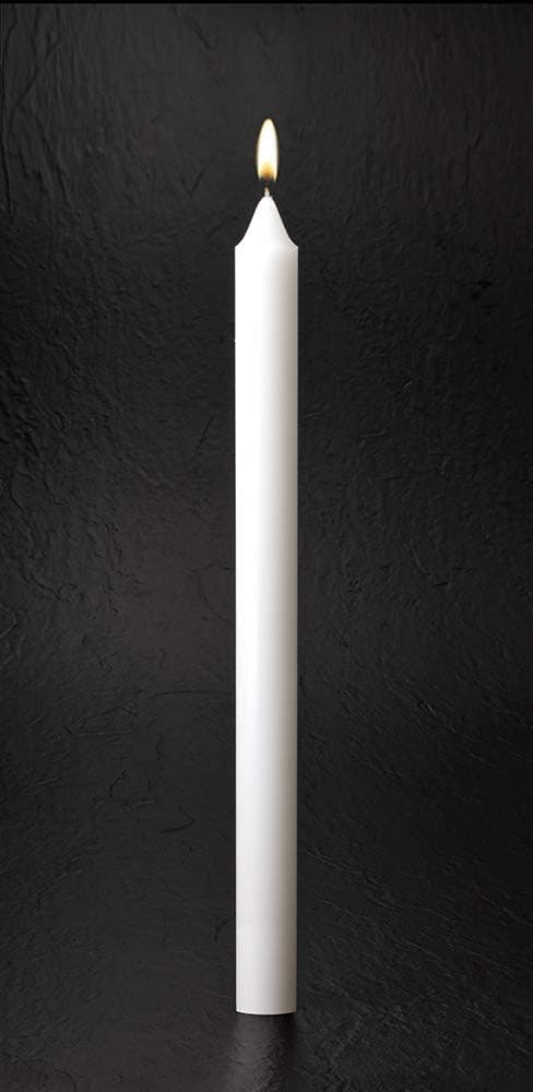 Candle-Altar Candle 11 x 1-1/8-Stearic-PE(18 Pack)