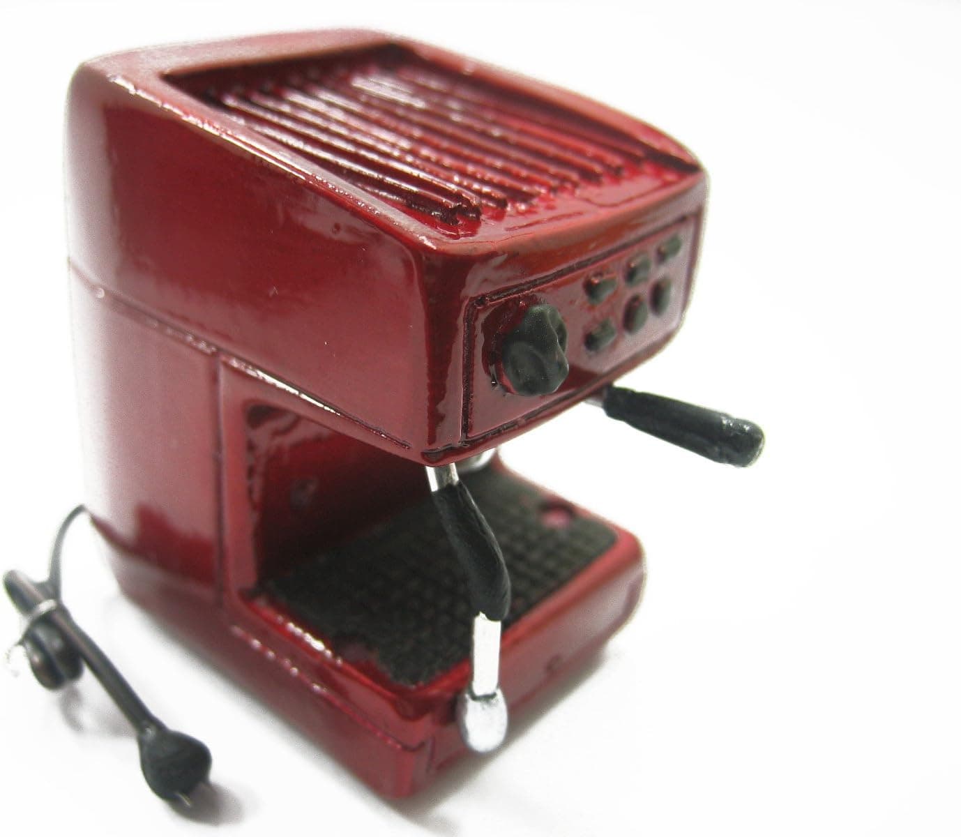 Dolls House Miniatures Coffee Maker RED Accessories Electric Bakery 10731