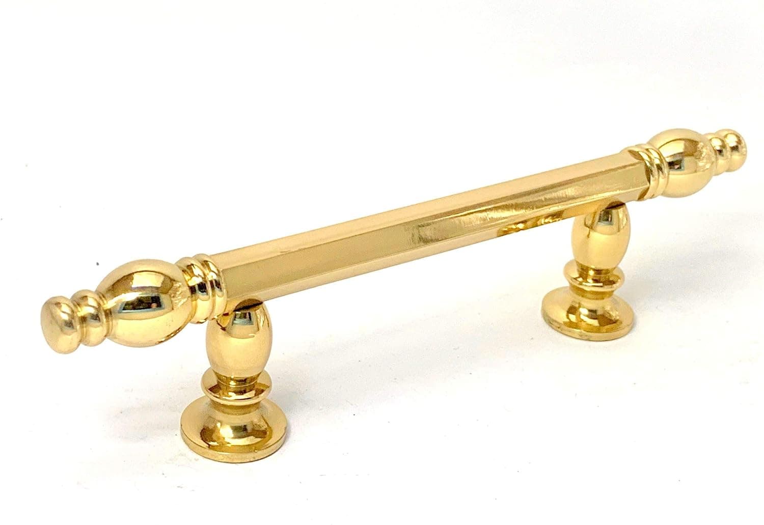 Sonoma Cabinet Hardware Provencial Solid Brass Pull Handle 100% Solid Brass 3" Betweeen Screw Holes New