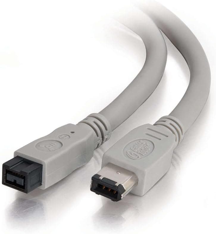 C2G/Cables to Go 50704 3M IEEE-1394B Firewire 800 9-pin/6-pin Cable