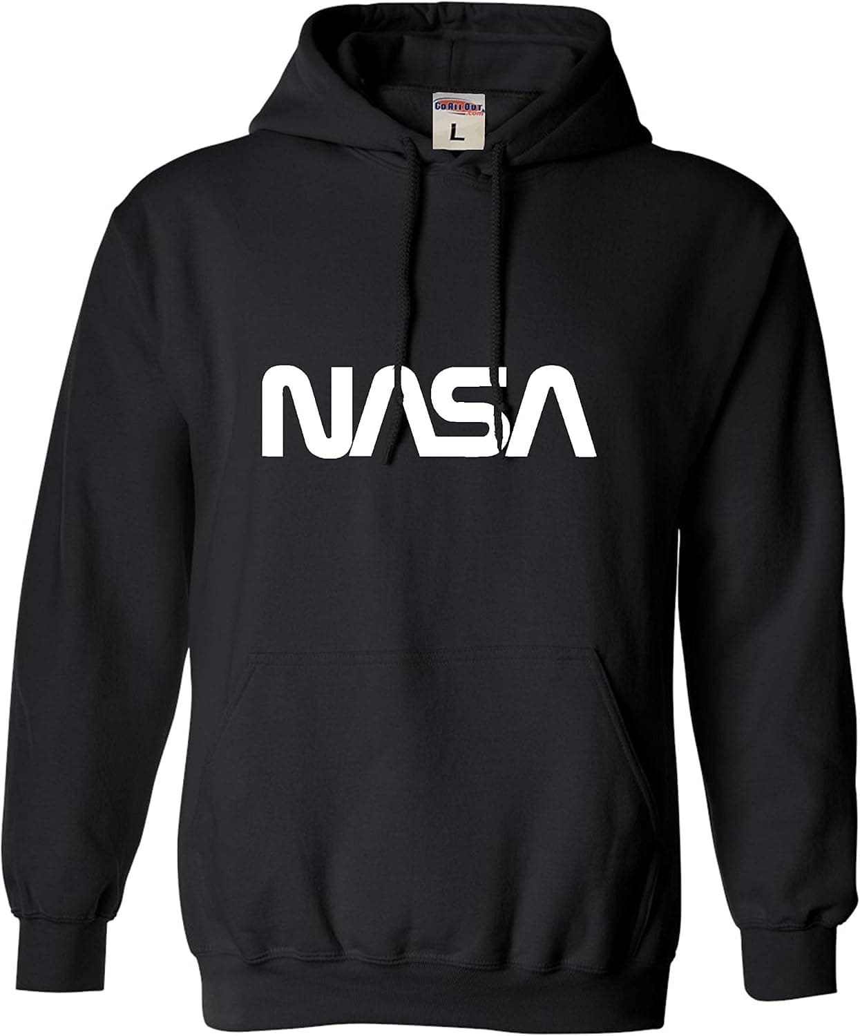 Go All Out Nasa Worm Logo Mens Women Sweatshirt Hoodie