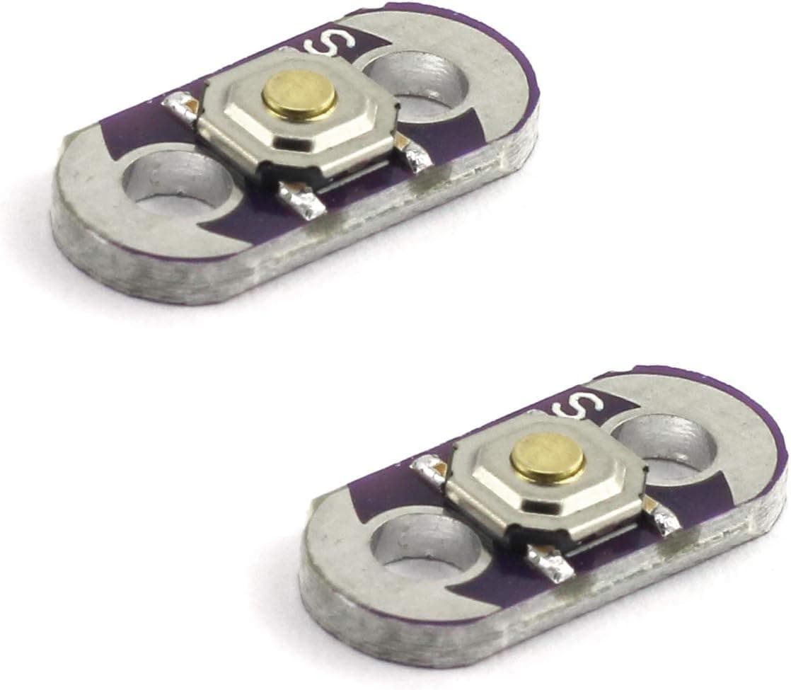 Lind Kitchen 2pcs Lilypad Momentary Push Button Board Module for Arduino DIY Kit