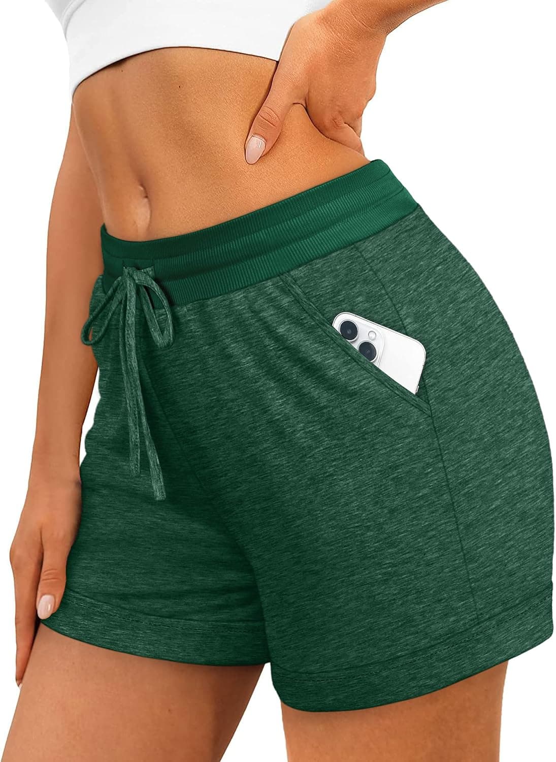 WEESO Running Shorts for Women Athletic Shorts with Pockets