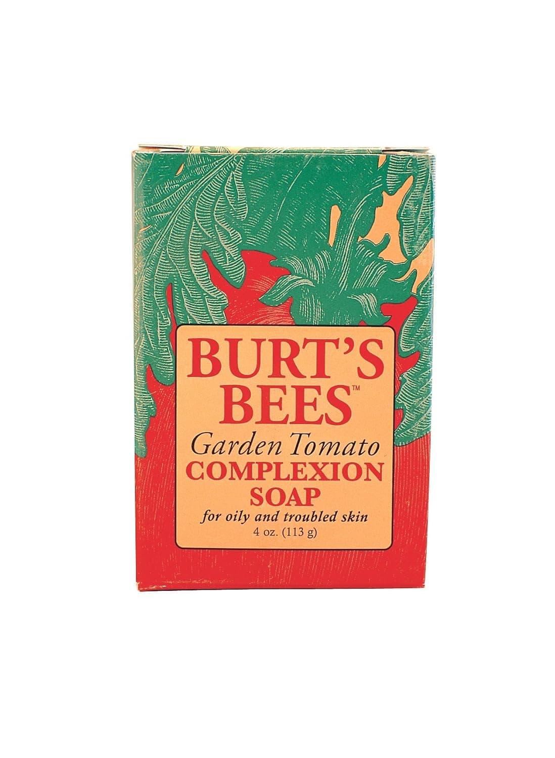 Burt's Bees Complexion Soap, Garden Tomato, 4-Ounce Packages (Pack of 2)