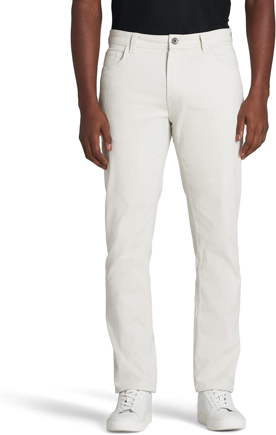 IZOD Men's Saltwater 5-Pocket Straight Fit Chino Pant