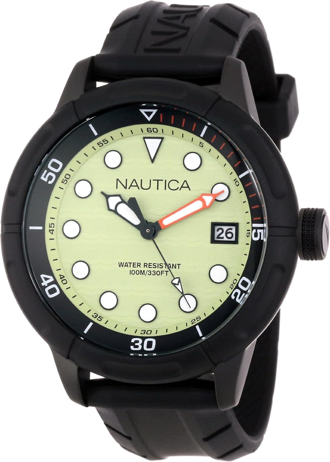 Nautica Unisex N17618G NMX 601 Classic Analog with Enamel Bezel Watch