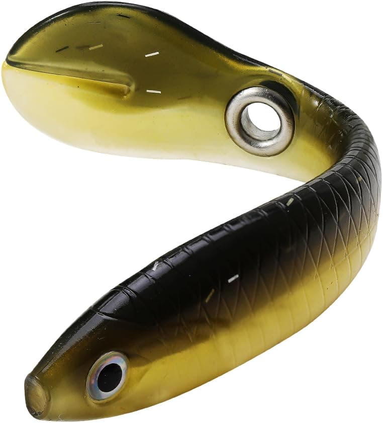 Fishing Lures,Fishing Equipment bass Lures Fishing Stuff Simulation Loach Soft Bait, Slow Sinking Bionic Swimming Lures, Fishing Bait for Saltwater & Freshwater