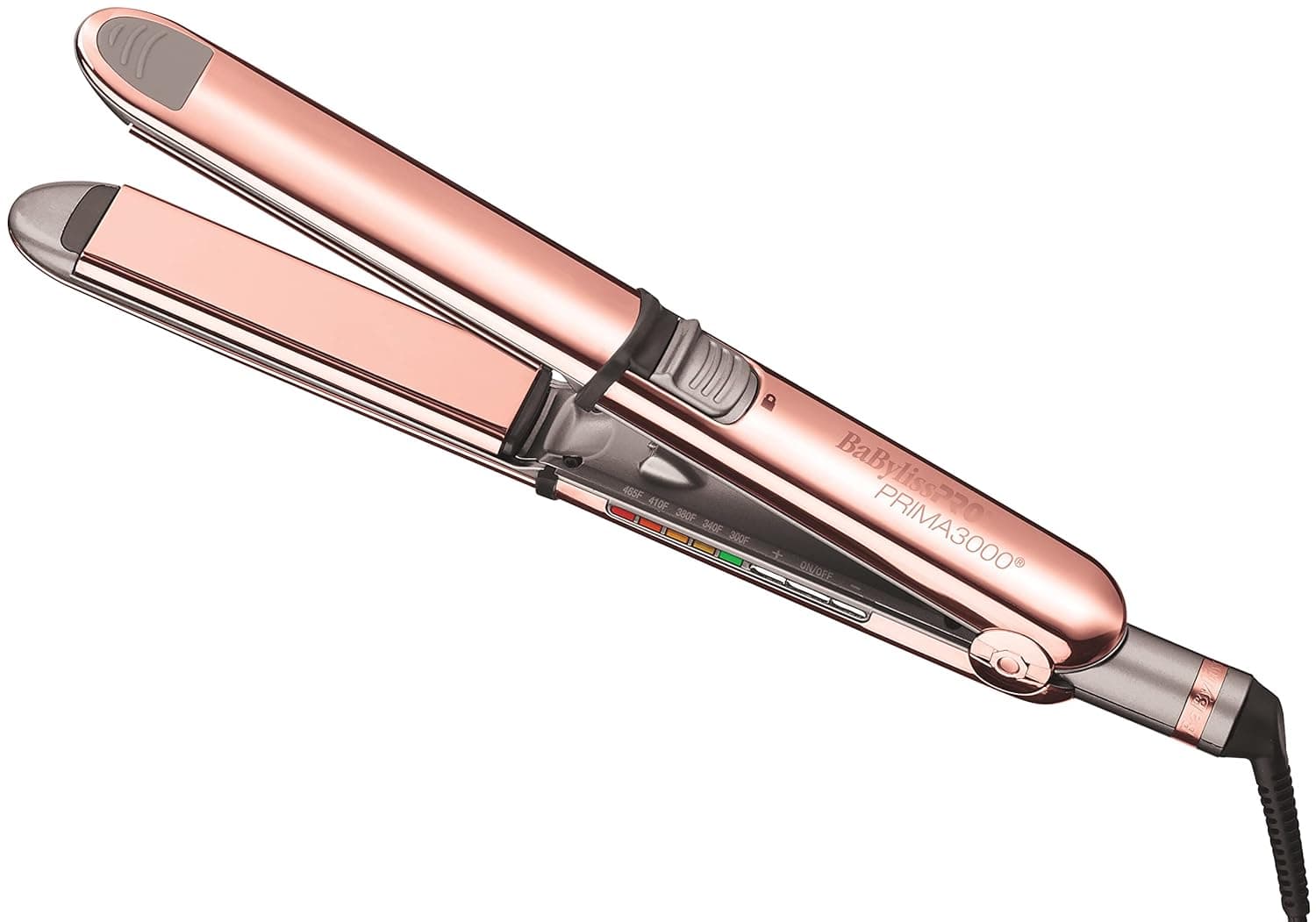 BabylissPRO Nano Titanium Prima Ionic Hair Straightener, Curl and Straighten Hair With One Professional Tool
