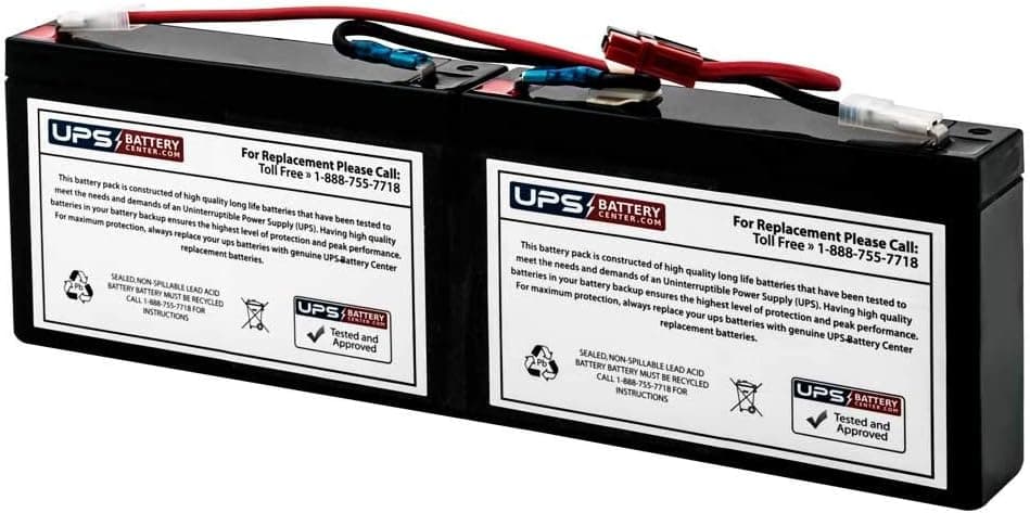 APC Smart-UPS 450VA Rack Mount 1U (SC450RM1U) Compatible Replacement Battery Pack by UPSBatteryCenter