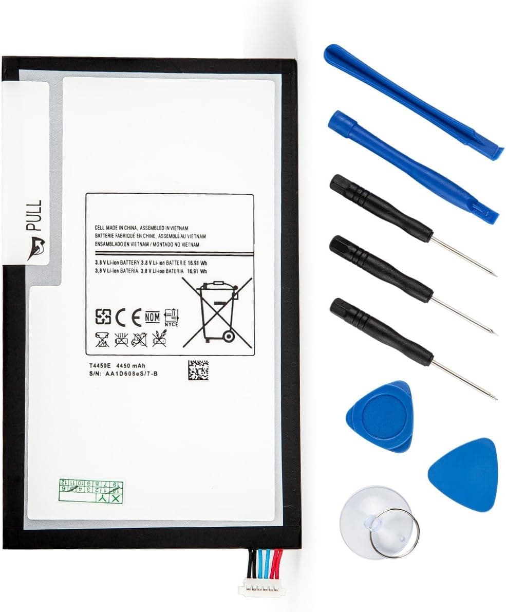 REYTRIC T4450E Replacement Battery Compatible Samsung Galaxy Tab 3 8.0" Batteries with Tool Kit SM-T310 T311 T315 Series Tablets 3.8V 4450mAh T4450C/U SP3379D1H