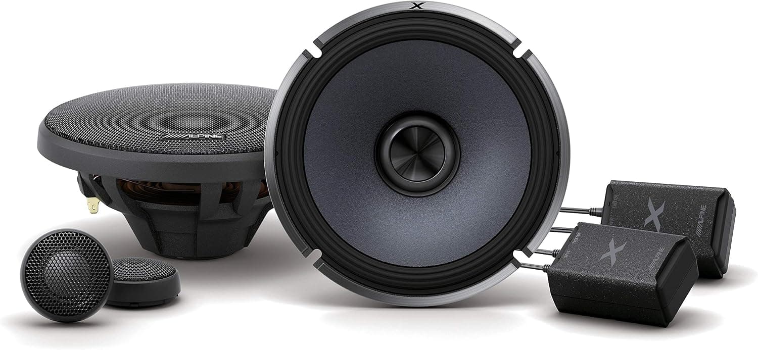 Alpine X-S65C 2-Way Competition Grade Component Speakers