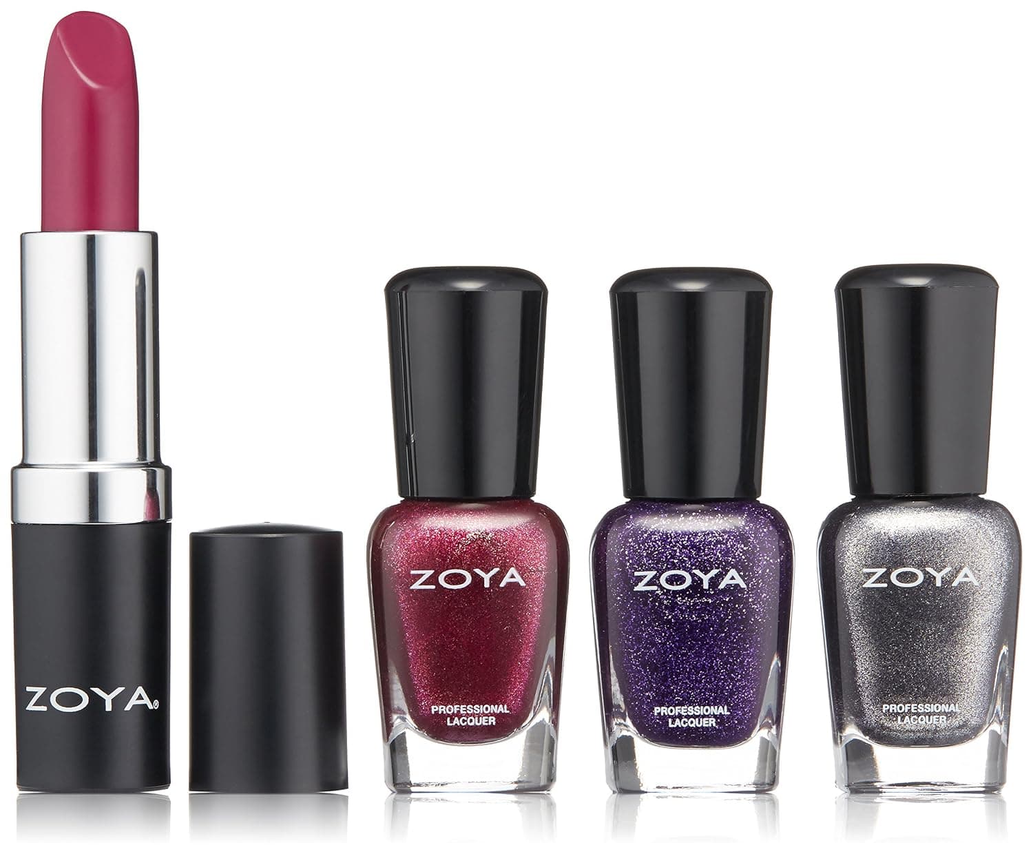 ZOYA Nail Polish, Magical Mystery Lips & Tips Quad, 1 fl. oz.