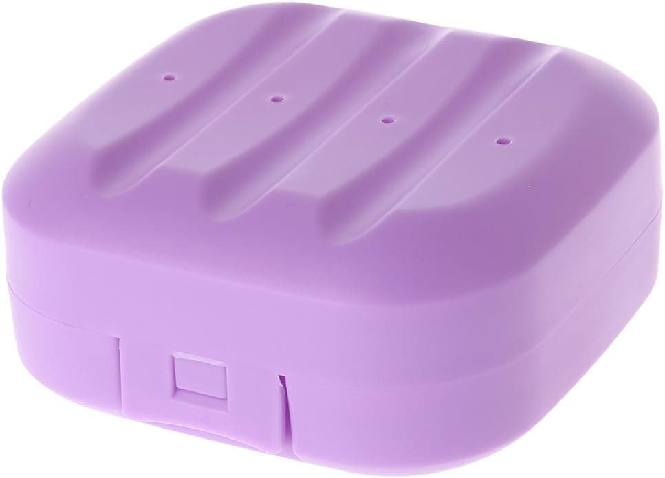 SimpleLif Mini Soap Box Bathroom Dish Plate Case Shower Travel Holder Container Cute