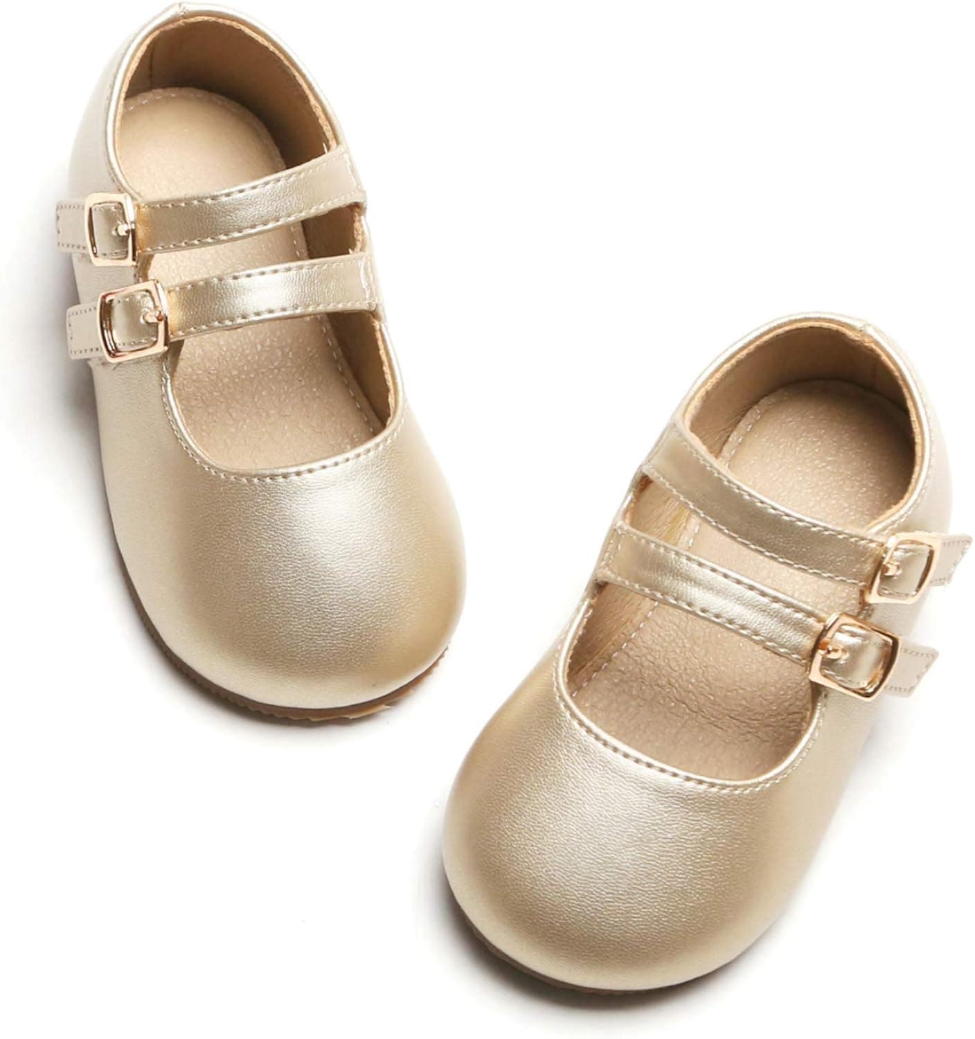 Otter MOMO Toddler/Little Girls Mary Jane Ballerina Flats Size 13 Shoes Slip-on School Party Dress Shoes