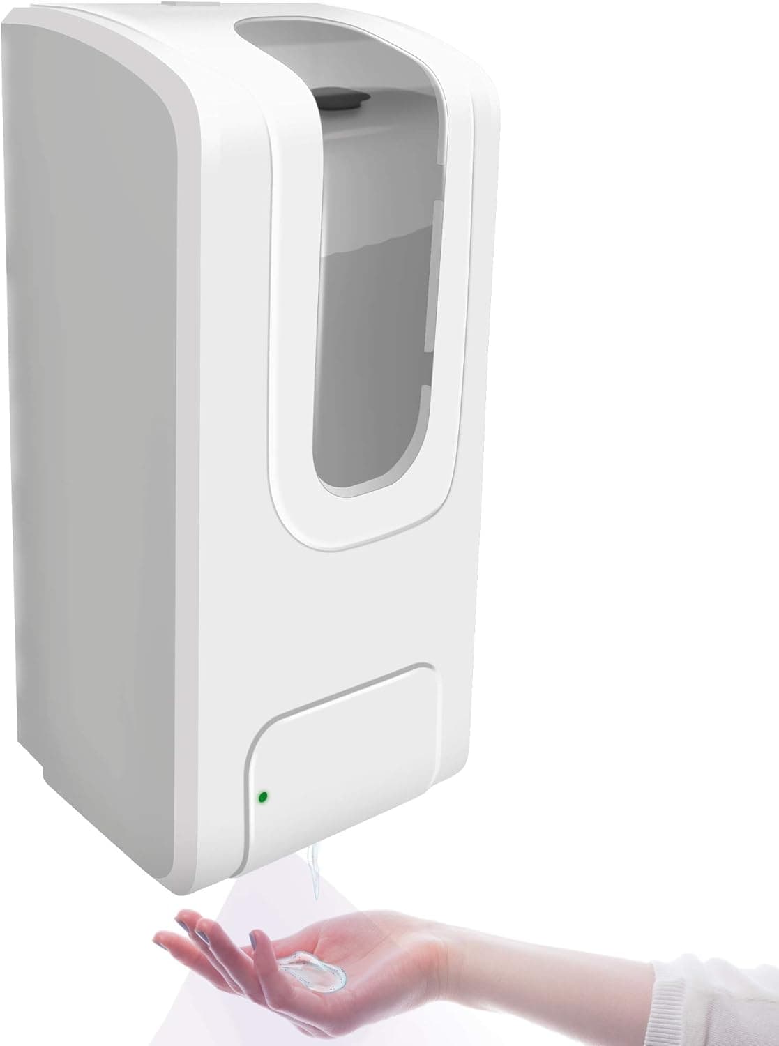 Ecoey Large Liquid Dispenser, Automatic Soap Dispenser, Hand Sanitizer Dispenser with Smart Sensor for Shop Restaurant and School, Wall Mount, 1000ml