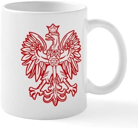 CafePress Polish Eagle Emblem Mug Ceramic Coffee Mug, Tea Cup 11 oz