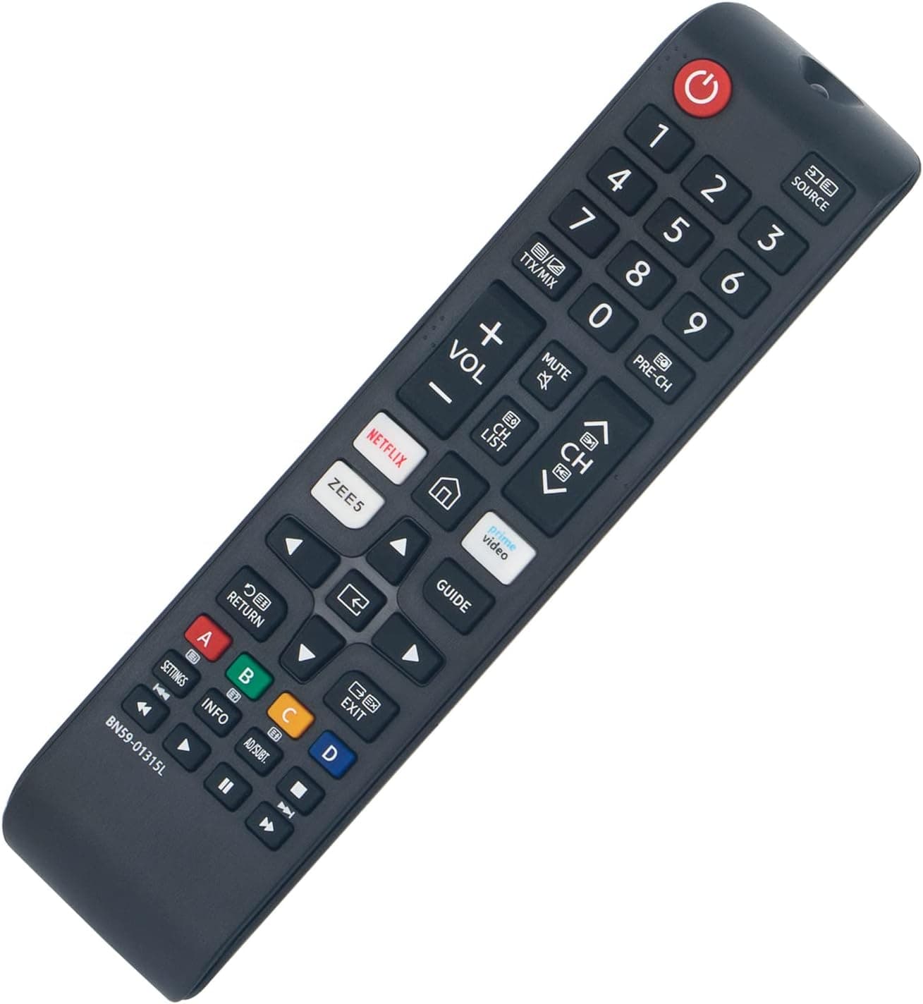 Allimity BN59-01315L Replaced Remote Control fit for Samsung TV UN58TU7000FXZA UN65RU730D UN58RU7100FXZA UN70TU7000FXZA UN55RU730D UN55RU710DFXZA UN58RU710D UN65RU7100 UN82TU7000FXZA