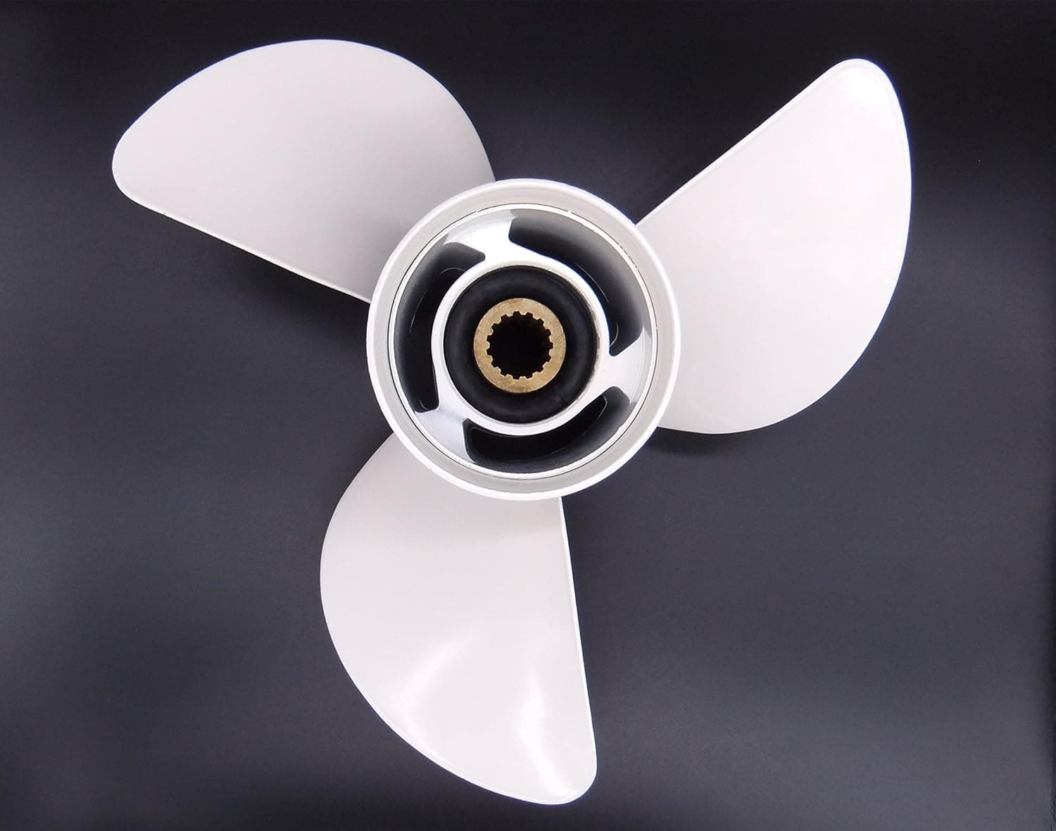 SouthMarine 6E5-45941-00-EL Aluminum Alloy Propeller 13x19-K for Yamaha 50HP 60HP 70HP 75HP 80HP 85HP 90P 100HP 115HP 130HP 140HP Outboard Motors 13 x 19 K
