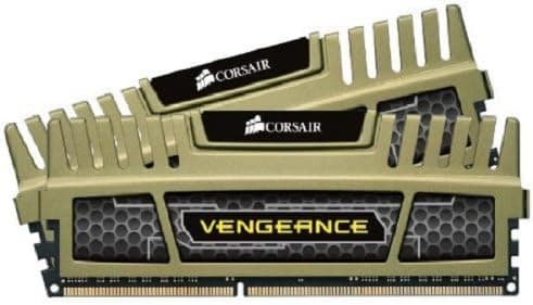 Corsair Vengeance 8GB (2x4GB) DDR3 1600MHz PC3-12800 CL9 Desktop Memory Kit 1.5V