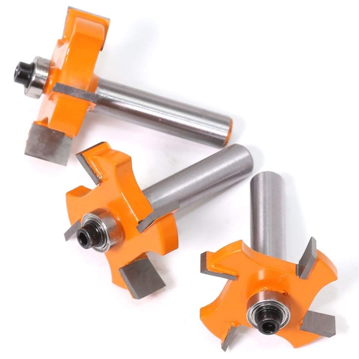 Profession CNC Spoilboard Surfacing Router Bit T Type Bearings Woodworking Cutter Router Bits