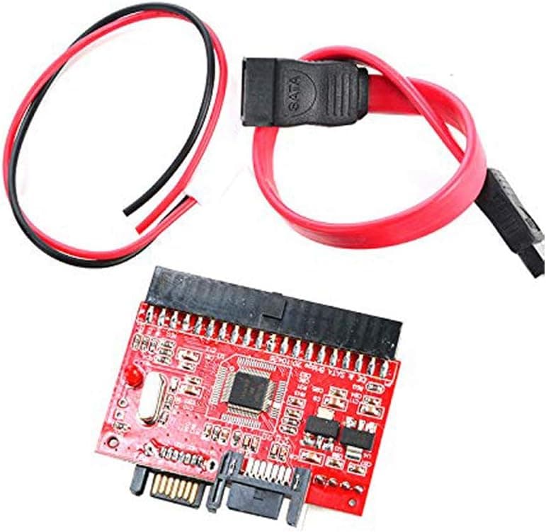 Comimark 1Pcs 2 in 1 IDE to Sata/Sata to IDE Adapter Converter Support Serial Ata 40pin I W4J5
